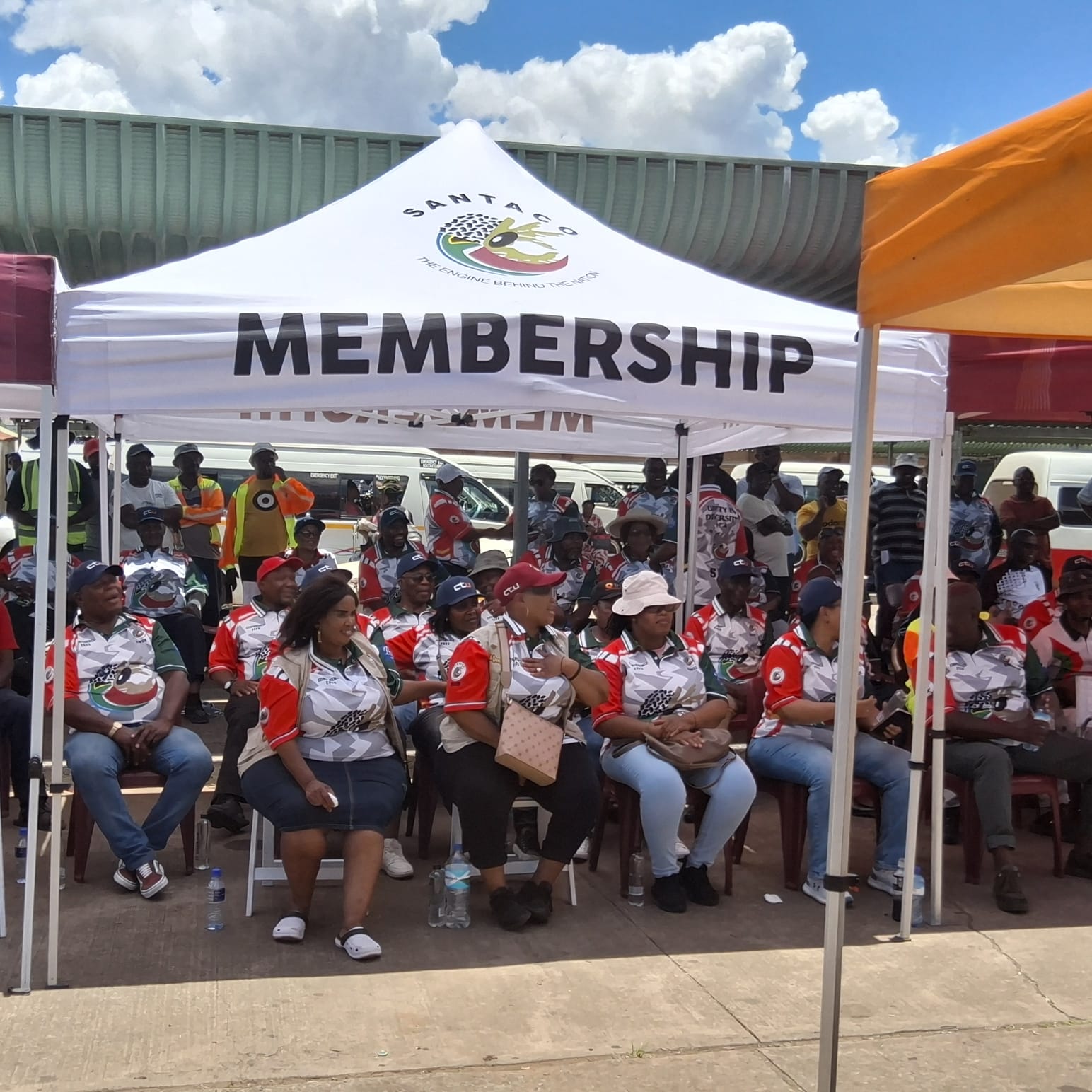 SANTACO Membership Drive Tent