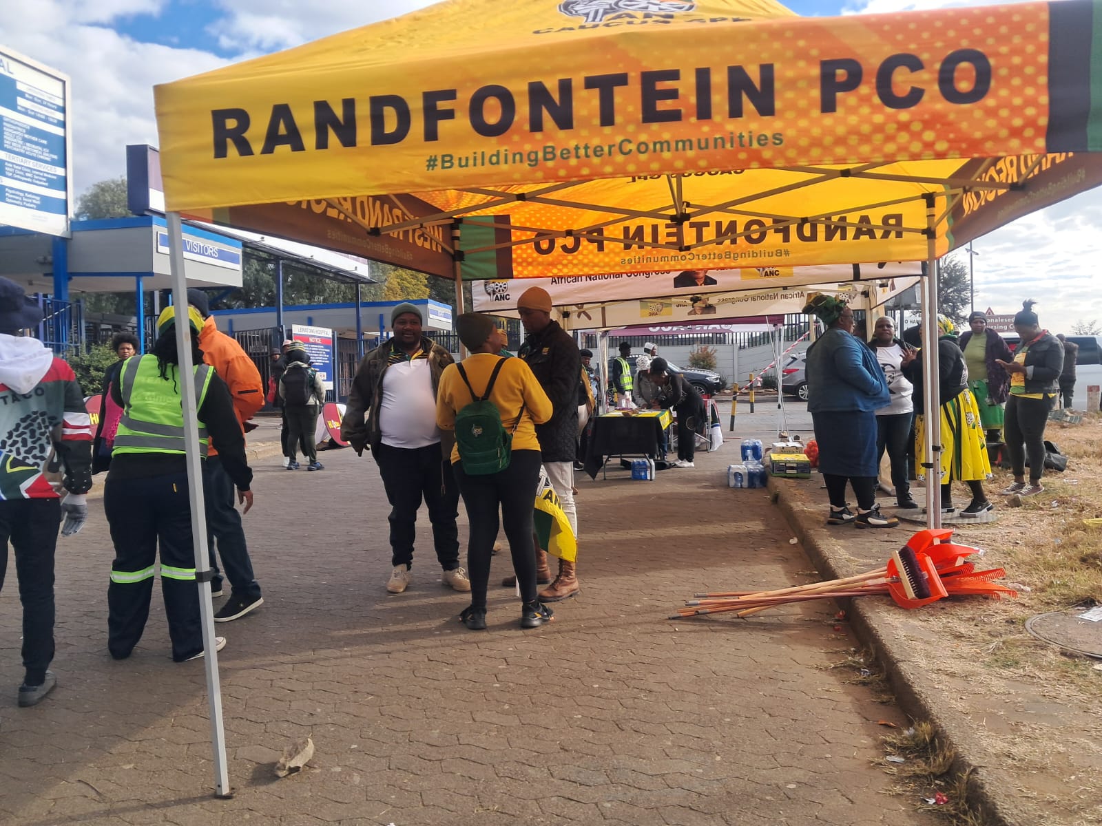 Mandela Day - Community Gathering at Rank Tent