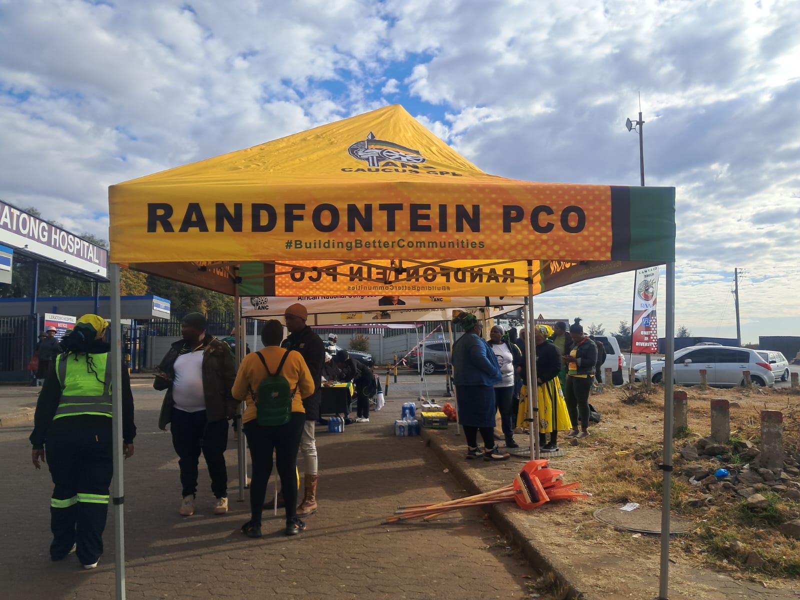 Mandela Day - Randfontein PCO Tent Area