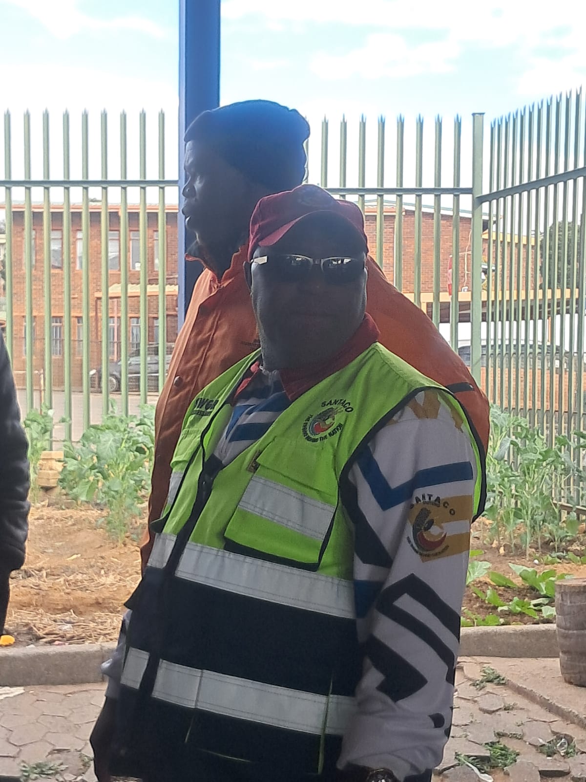 Mandela Day - Yellow Vest Volunteers at Rank
