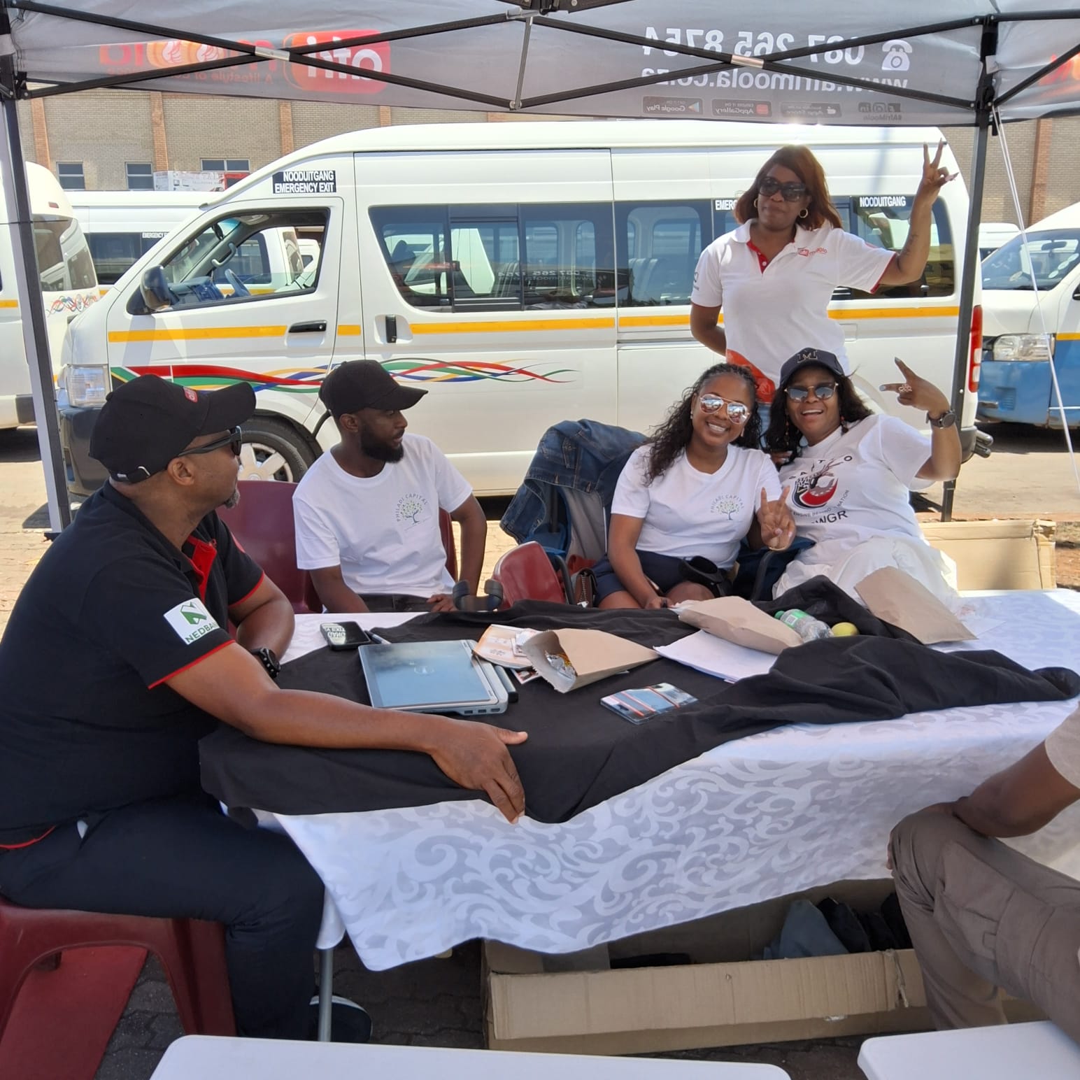 Community Safety Day Event Setup