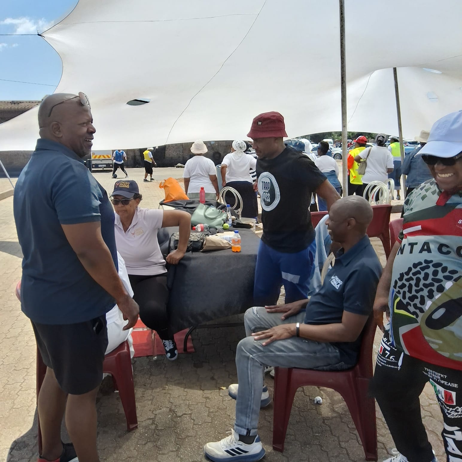 SWGR Members at Community Safety Tent