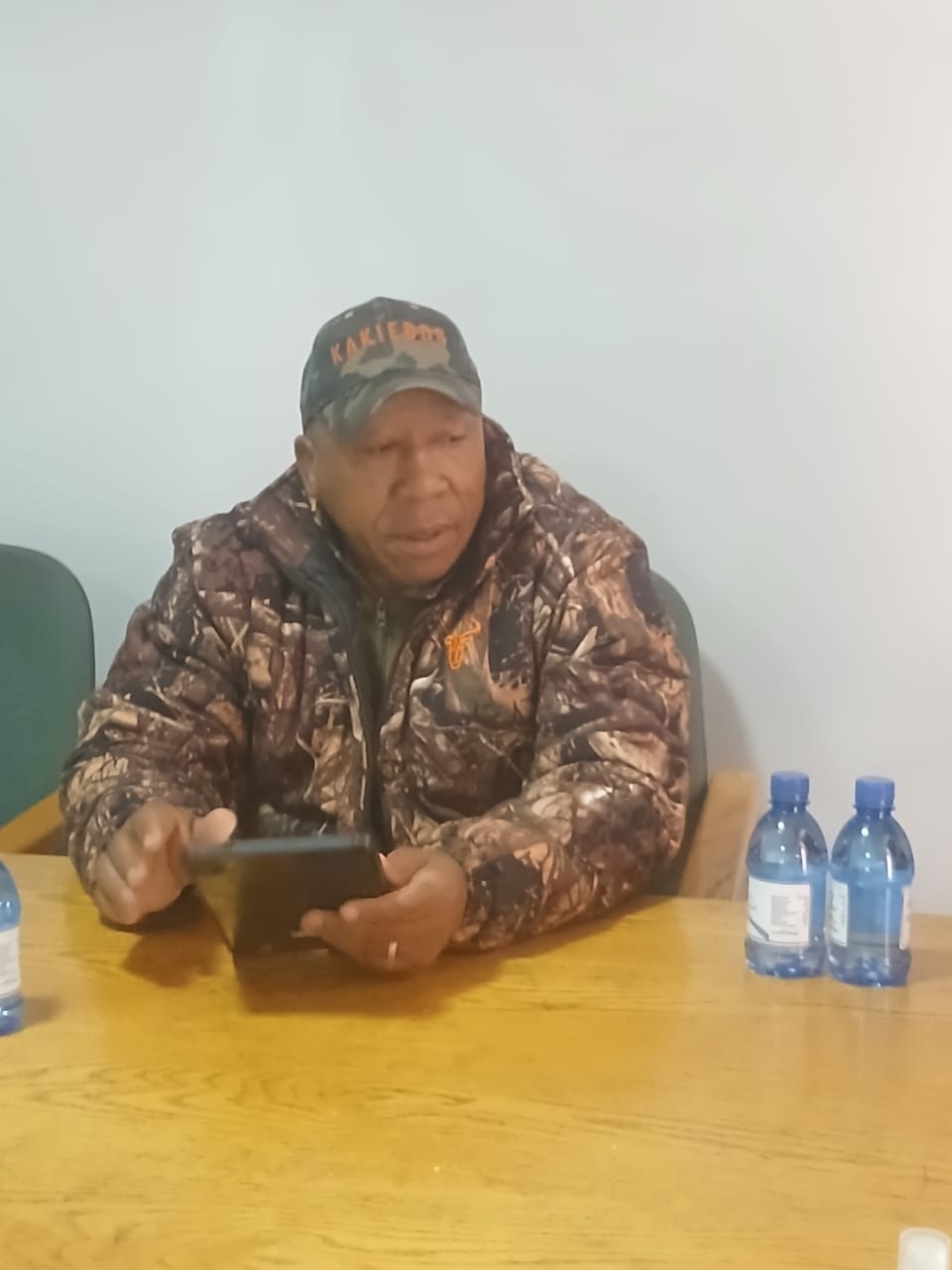Operators Briefing at Taxi Rank